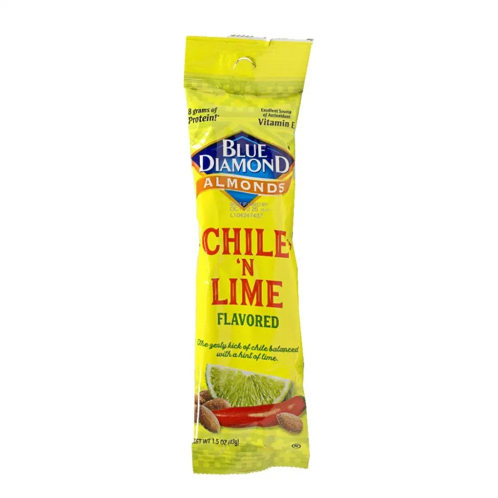 Blue Diamond Chile N Lime Almonds: 12-Piece Box
