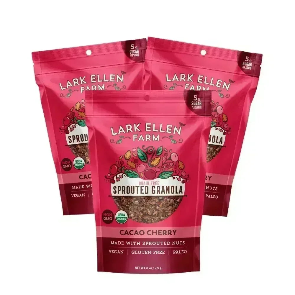 Lark Ellen Farm Cacao Cherry  Sprouted Granola (Grainfree)