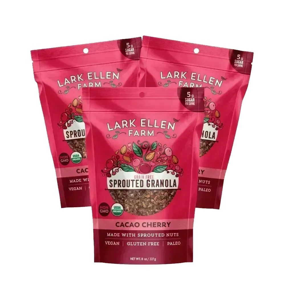 Lark Ellen Farm Cacao Cherry  Sprouted Granola (Grainfree)