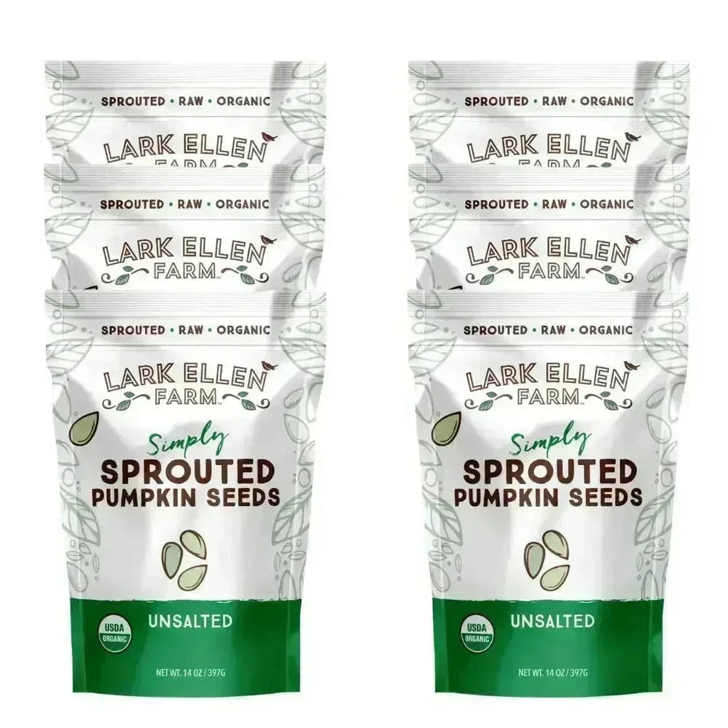 Lark Ellen Farm Sprouted Pumpkin Seeds, Organic