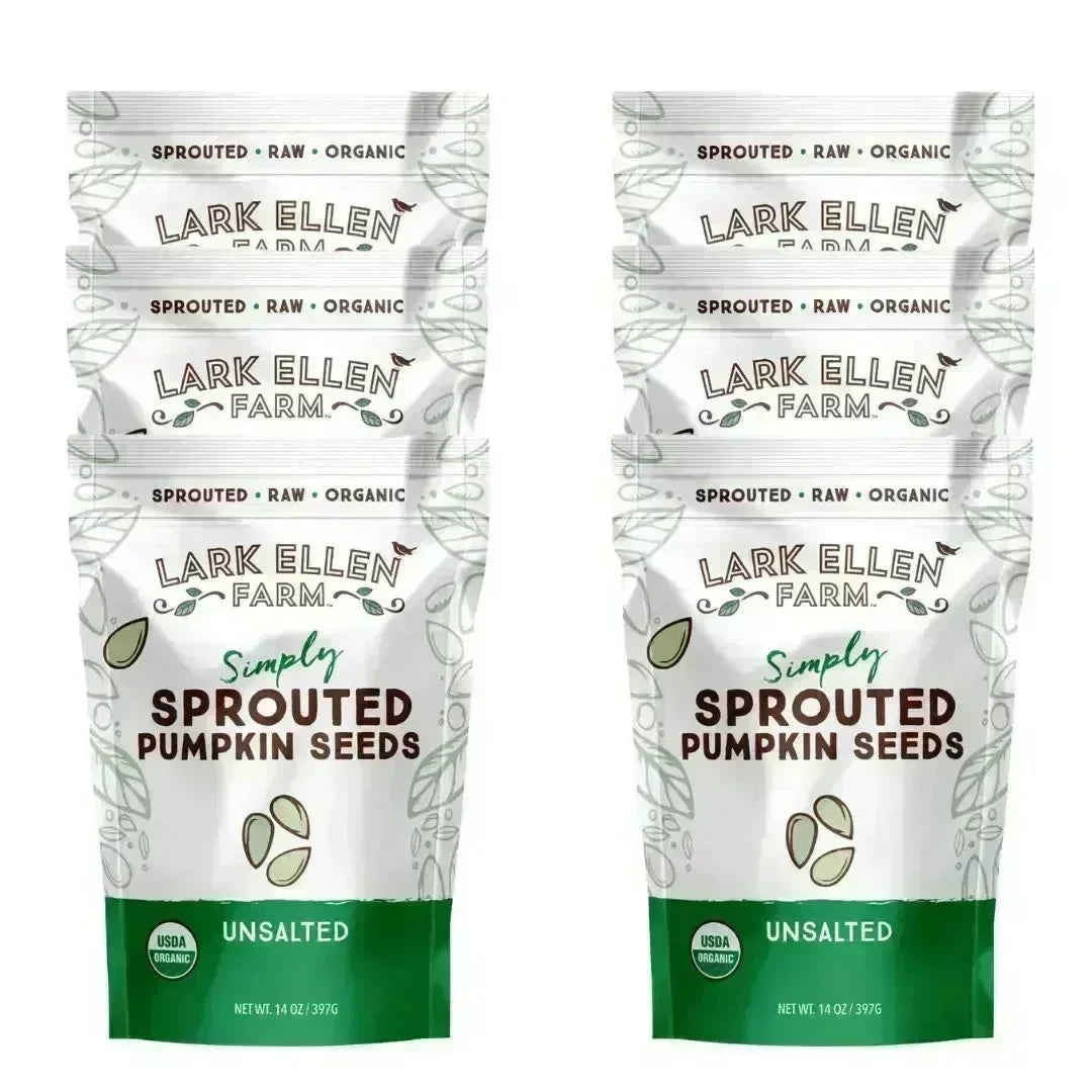Lark Ellen Farm Sprouted Pumpkin Seeds, Organic