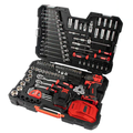 ESTUCHE DE HERRAMIENTAS CON PISTOLA DE IMPACTO A BATERIA ATLANTA