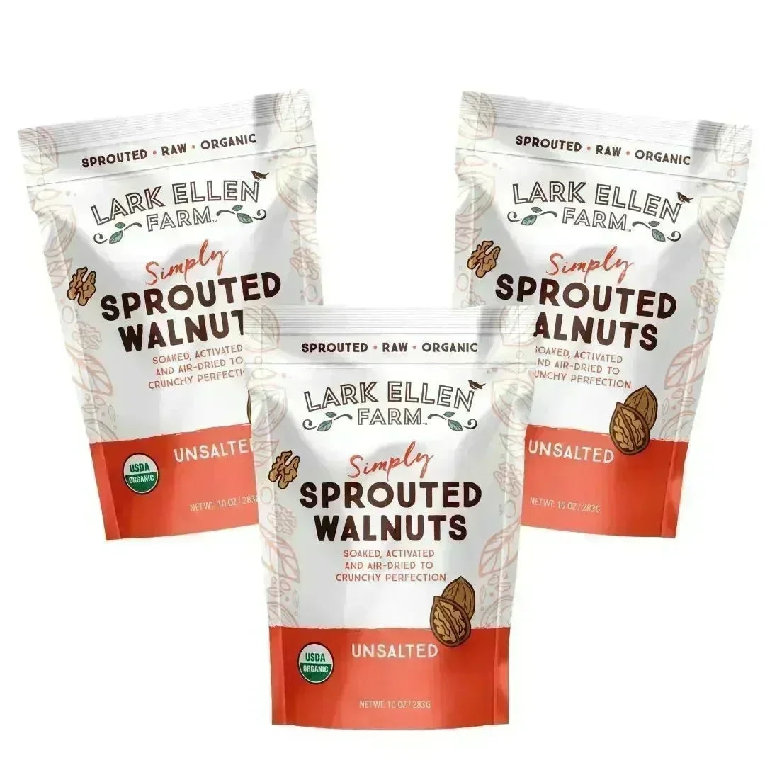 Lark Ellen Farm Organic Sprouted Walnuts