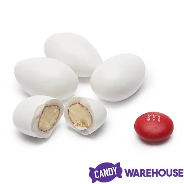 Jordan Almonds - White: 16-Ounce Bag