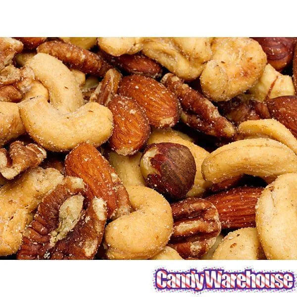 Planters Salted Deluxe Mixed Nuts: 34-Ounce Tub